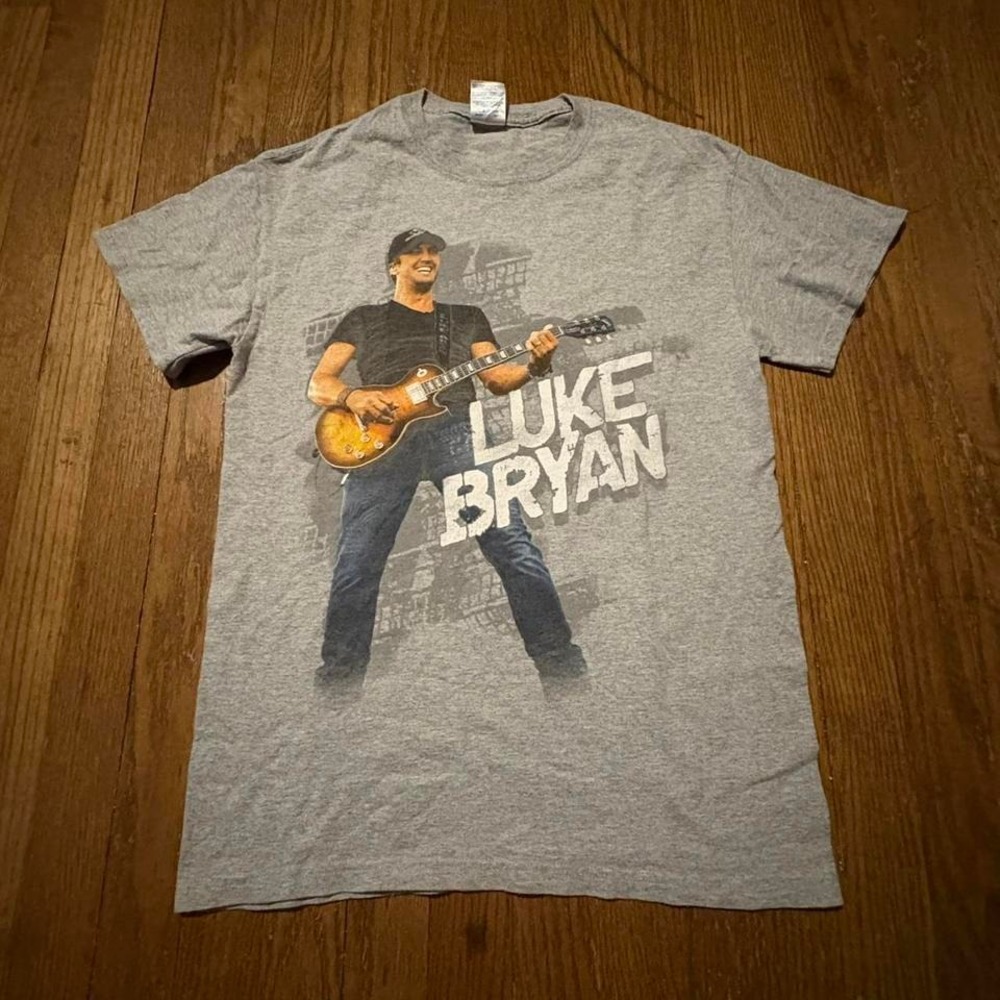 Luke Bryan "I Don't Want This Night to End"‎ Tour Graphic T-Shirt Size S